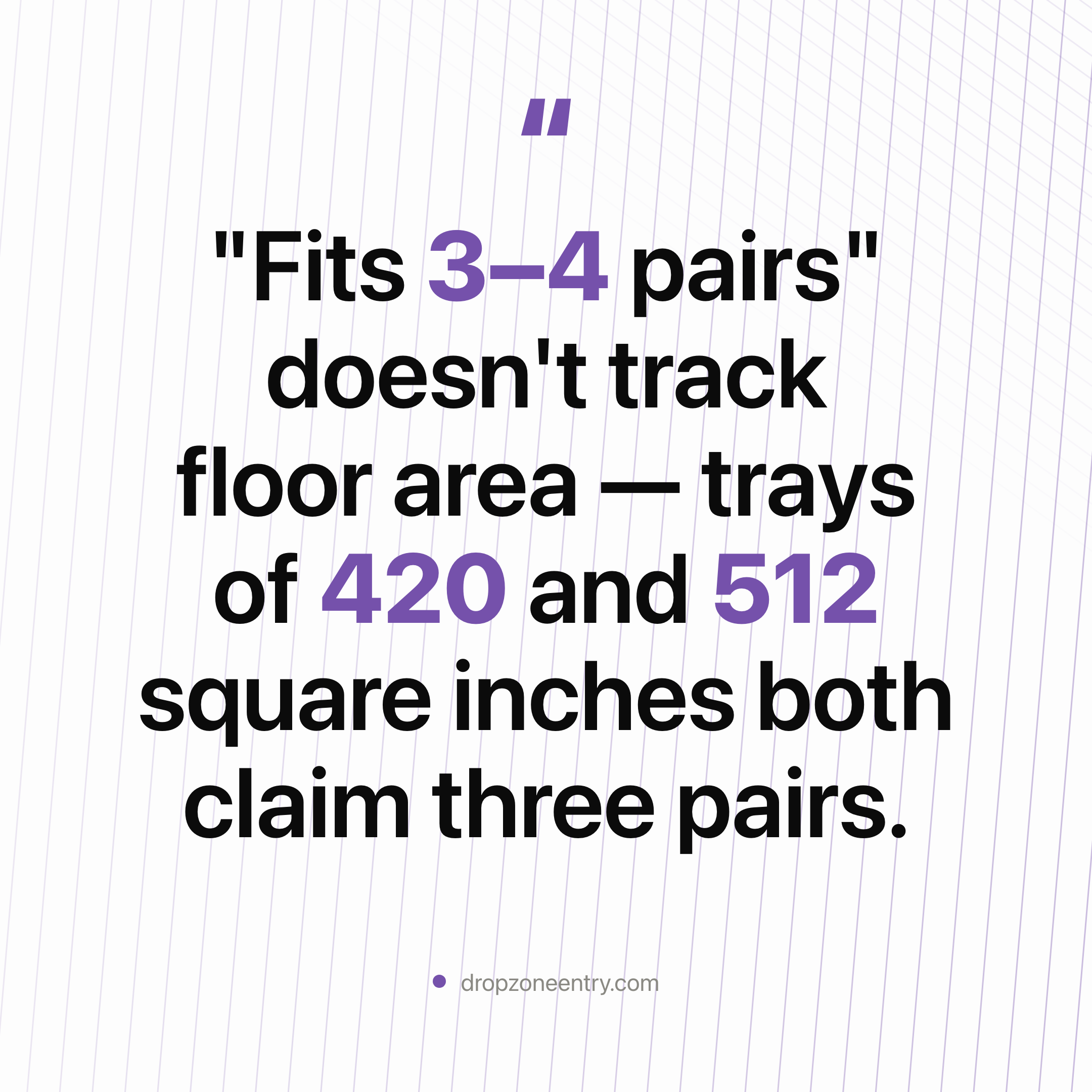 What Boot Tray Size Do Wet Winter Boots Need?